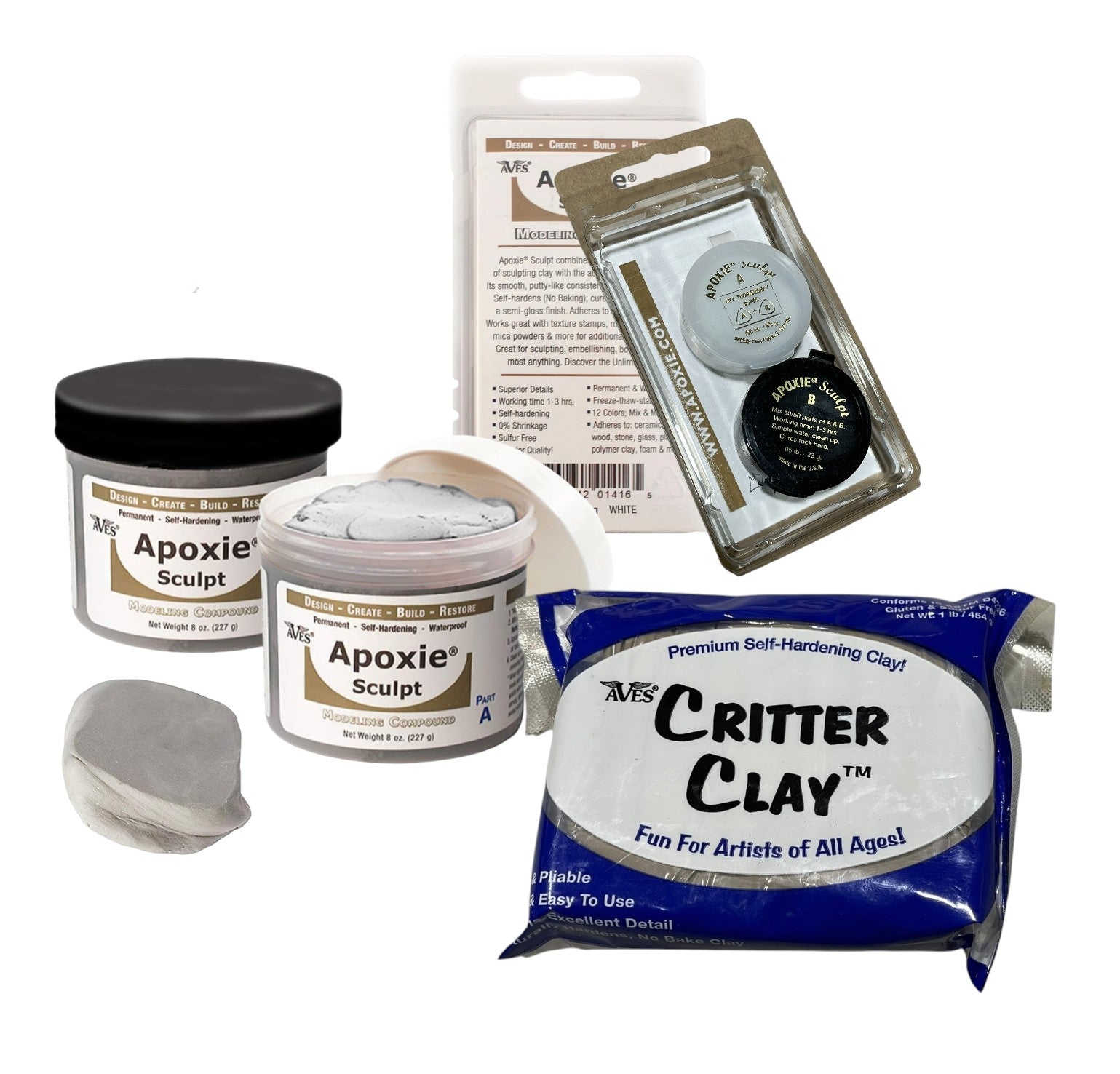 Apoxie Sculpt and Clay