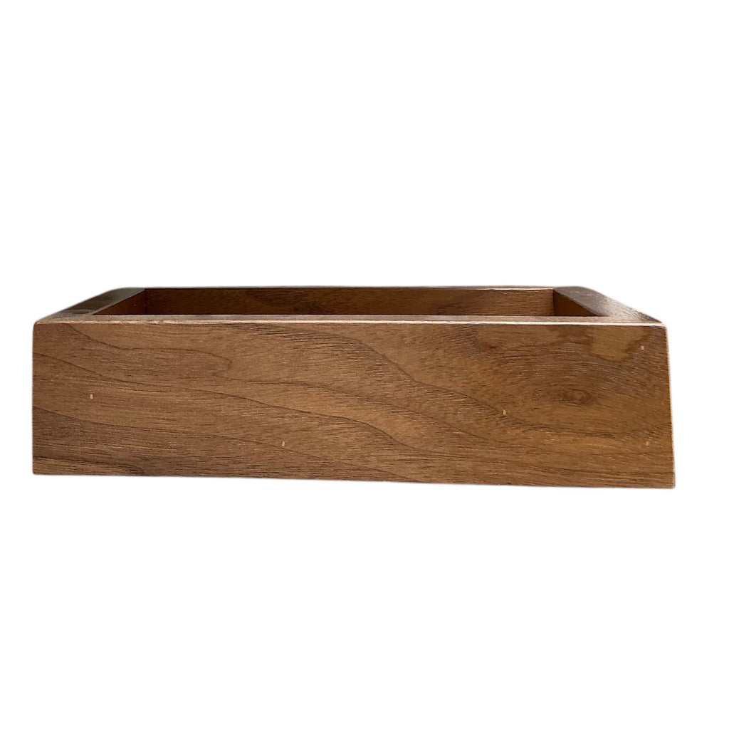 Rectangular Walnut Plaque with Insert